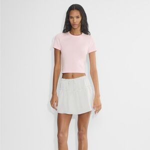 Aritzia Sunday Best Twiggy Satin Skirt